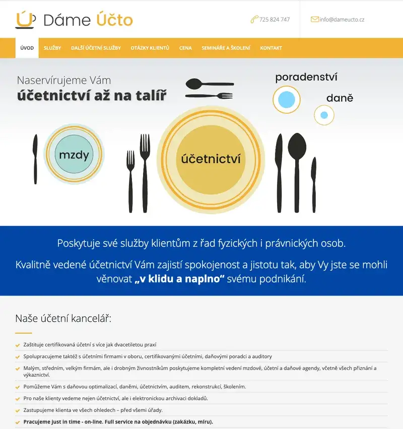 Dáme účto